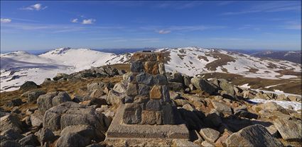 View from Summit  Kosciuszko NP - NSW T (PBH4 00 10610)